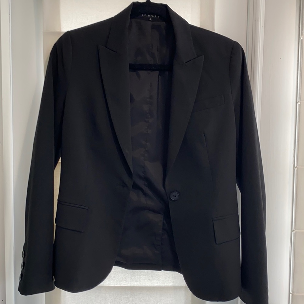 Theory Classic Black Blazer